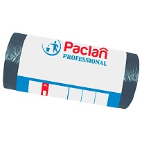 Мешки для мусора 60 л, черные, в рулоне 50 шт., ПНД, 6,2 мкм, 800х600 мм, PACLAN Professional, 604078 в Салавате