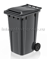 Контейнер для мусора 240 л серый облегченный 240 серый в Салавате Контейнер для мусора 240 л серый облегченный 240 серый в Салавате