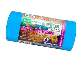 Мешки для мусора 35 л, ароматизированные, синие, в рулоне 30 шт., ПНД, 12 мкм, 640х500 мм, EXTRA, 3530661 в Салавате Мешки для мусора 35 л, ароматизированные, синие, в рулоне 30 шт., ПНД, 12 мкм, 640х500 мм, EXTRA, 3530661 в Салавате