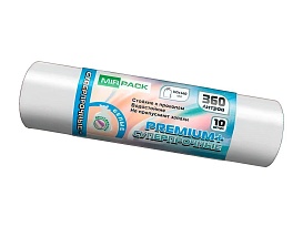 Мешки для мусора 360 л, белые, в рулоне 10 шт., ПВД 65 мкм, 1400х1000 мм, PREMIUM+, 3601015302 в Салавате Мешки для мусора 360 л, белые, в рулоне 10 шт., ПВД 65 мкм, 1400х1000 мм, PREMIUM+, 3601015302 в Салавате