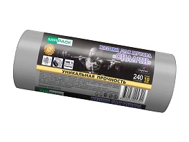 Мешки для мусора 240 л, ароматизированные, серые, в рулоне 10 шт., ПВД 40 мкм, 1500х1100 мм, СИЛАЧИ, sil240111101 в Салавате Мешки для мусора 240 л, ароматизированные, серые, в рулоне 10 шт., ПВД 40 мкм, 1500х1100 мм, СИЛАЧИ, sil240111101 в Салавате