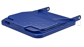 Комплект крышки для контейнера 120 л. синяя  синий в Салавате