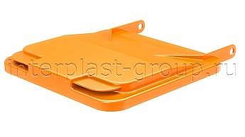 Комплект крышки для контейнера 120 л. оранжевая оранжевый в Салавате Комплект крышки для контейнера 120 л. оранжевая оранжевый в Салавате