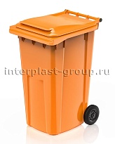 Контейнер для мусора 240 л оранжевый облегченный 240 оранжевый в Салавате
