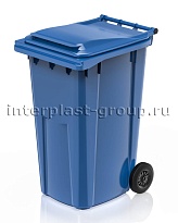 Контейнер для мусора 240 л голубой облегченный 240 голубой в Салавате