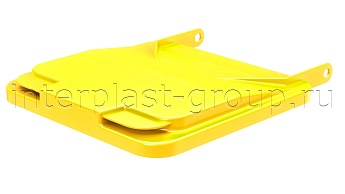 Комплект крышки для контейнера 120 л. желтая  желтый в Салавате